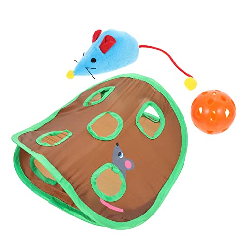 FRCOLOR Katzenspielzeug 9-Loch-mäusetunnel Interaktives Spiel für Kätzchen Erkundungsspielzeug Gesunde Katzenübung FRCOLOR Katzenspielzeug 9-Loch-mäusetunnel Interaktives Spiel für Kätzchen Erkundungsspielzeug Gesunde Katzenübung von FRCOLOR