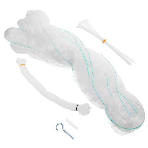 FRCOLOR Set Von Krippe Katze Netz Katze Netting Balkon Rail Net Katze Pet -Fall Netting 4x3m von FRCOLOR