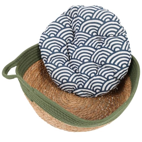FRCOLOR Gewebtes Katzenbett für Katzen Hunde Haustier-schlafnest Temperaturregelung FRCOLOR Gewebtes Katzenbett für Katzen Hunde Haustier-schlafnest Temperaturregelung von FRCOLOR
