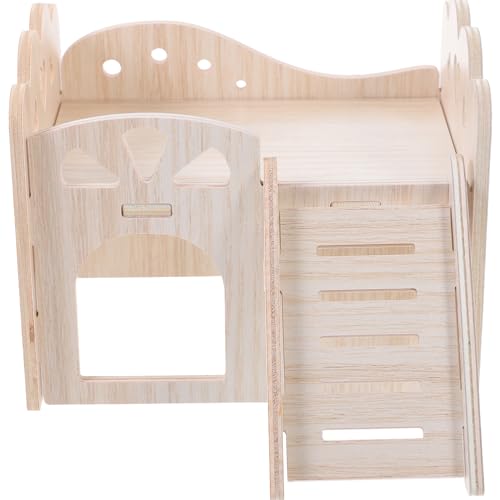 FRCOLOR Rattenhaus Aus Holz Versteck für Meerschweinchen Spielzeugzubehör Hamster-wohnraum Chinchilla-Spielzeug Versteck für Meerschweinchen Haustier FRCOLOR Rattenhaus Aus Holz Versteck für Meerschweinchen Spielzeugzubehör Hamster-wohnraum Chinchilla-Spielzeug Versteck für Meerschweinchen Haustier von FRCOLOR