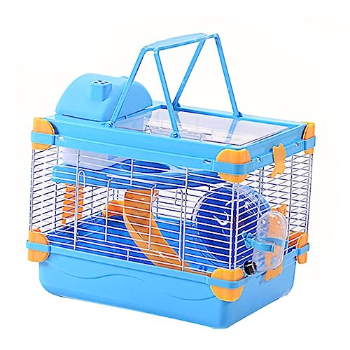 FRCOLOR 1 Satz Schlosshamsterkäfig Hamsterkäfig Aus Kunststoff Transparenter Kleintierträger Rennmaus Spielkäfig Meerschweinchenkäfig Hamstervilla Tragetasche Tragbar Eisendraht FRCOLOR 1 Satz Schlosshamsterkäfig Hamsterkäfig Aus Kunststoff Transparenter Kleintierträger Rennmaus Spielkäfig Meerschweinchenkäfig Hamstervilla Tragetasche Tragbar Eisendraht von FRCOLOR