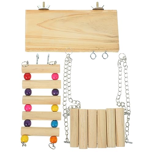 FRCOLOR 1 Satz Vogelplattform Aus Holz Papageienbarschständer Zubehör Für Vogelkäfige Schaukelspielzeug Für Papageien Papageienständer Aus Holz Vogelkäfig AST Hölzern Leiter Haushalt FRCOLOR 1 Satz Vogelplattform Aus Holz Papageienbarschständer Zubehör Für Vogelkäfige Schaukelspielzeug Für Papageien Papageienständer Aus Holz Vogelkäfig AST Hölzern Leiter Haushalt von FRCOLOR