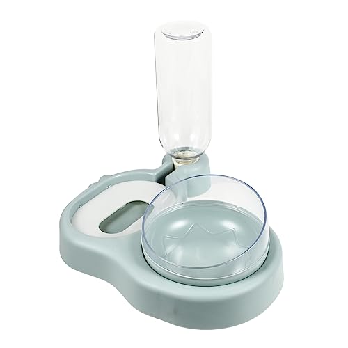 FRCOLOR 2-in-1 Automatischer Hundewasserspender Automatischer Futterspender Für Haustiere Futterspender Schüssel Katzenfutter Feeder Haustierschüssel von FRCOLOR