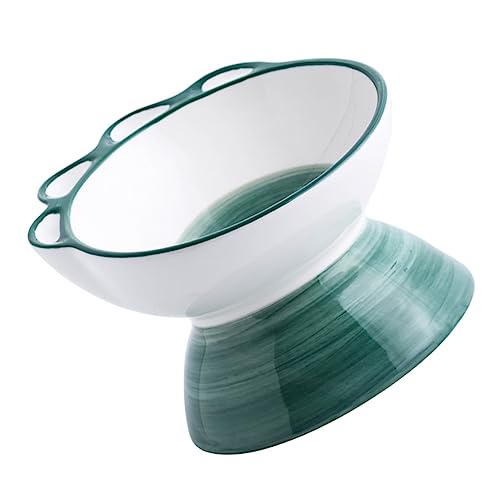 FRCOLOR Keramik Futternapf Für Haustiere Futternapf Für Katzen Und Hunde Tierbedarf Grüne Dinosaurierform FRCOLOR Keramik Futternapf Für Haustiere Futternapf Für Katzen Und Hunde Tierbedarf Grüne Dinosaurierform von FRCOLOR
