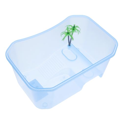 1stk Mini-schildkrötenbecken Mini-zubehör Schildkröten-Terrarium Aus Kunststoff Reptilien Terrarien Transportbox Für Haustiere Fütterung Schlüpfen Haustierbehälter Kriechen Plastik 1stk Mini-schildkrötenbecken Mini-zubehör Schildkröten-Terrarium Aus Kunststoff Reptilien Terrarien Transportbox Für Haustiere Fütterung Schlüpfen Haustierbehälter Kriechen Plastik von FRCOLOR