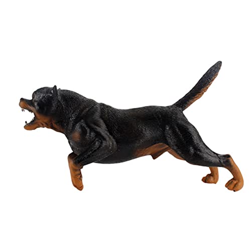 FRCOLOR 1 Stück Realistisches Rottweiler Adorable Hundemodell zur Dekoration und Bildung für Partys Schreibtischaccessoire Hochwertige Verarbeitung Robustes Material FRCOLOR 1 Stück Realistisches Rottweiler Adorable Hundemodell zur Dekoration und Bildung für Partys Schreibtischaccessoire Hochwertige Verarbeitung Robustes Material von FRCOLOR