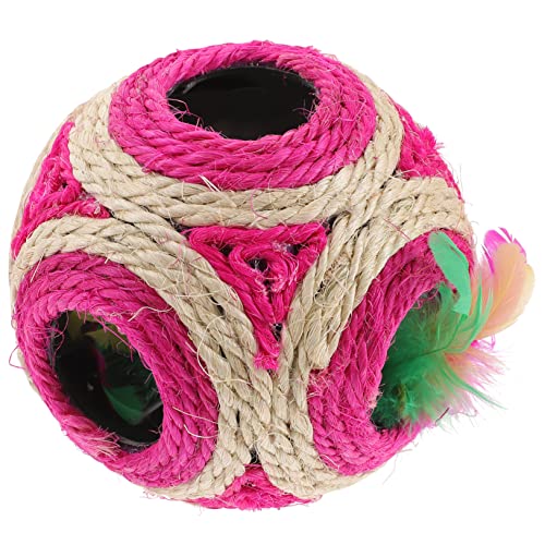 FRCOLOR Kauspielzeug 1 Stück Seil Sechs Loch Ball Rollender Ball Vokalisieren Plüsch Kauspielzeug Für Welpen FRCOLOR Kauspielzeug 1 Stück Seil Sechs Loch Ball Rollender Ball Vokalisieren Plüsch Kauspielzeug Für Welpen von FRCOLOR