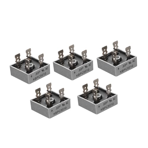 FRCOLOR 10 STK Gleichrichter Brücke 50a Gleichrichter 4-poliger Gleichrichter Brückengleichrichter Gleichrichter mit Metallgehäuse elektronisch Diode Hülse Metall Material FRCOLOR 10 STK Gleichrichter Brücke 50a Gleichrichter 4-poliger Gleichrichter Brückengleichrichter Gleichrichter mit Metallgehäuse elektronisch Diode Hülse Metall Material von FRCOLOR