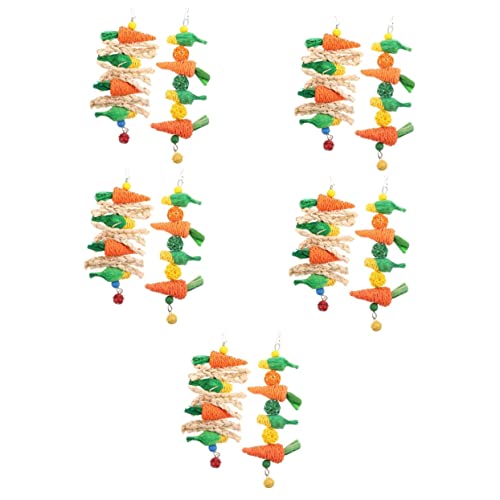 FRCOLOR 10 STK Hamsterkauen Hasenkäfig Hamstergras Kaninchen Spielen Karottenspielzeug Hasen-leckerli-Spielzeug Kauspielzeug Für Vögel Rattenkäfig Kleines Haustier Beschwichtigen Strohseil FRCOLOR 10 STK Hamsterkauen Hasenkäfig Hamstergras Kaninchen Spielen Karottenspielzeug Hasen-leckerli-Spielzeug Kauspielzeug Für Vögel Rattenkäfig Kleines Haustier Beschwichtigen Strohseil von FRCOLOR