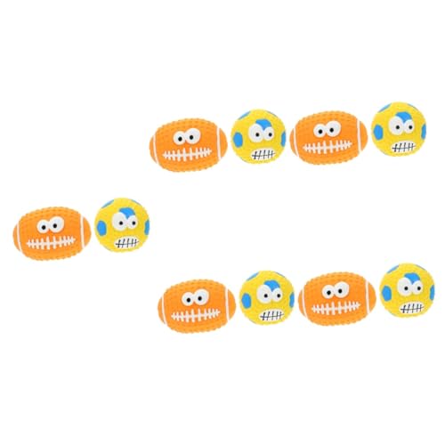 FRCOLOR 10 STK Spielzeugball Quietschendes Welpenspielzeug Interaktive Spielbälle Holen Hunde Aggressive Kauer Hundebälle Kauspielzeug Für Hunde Haustier Kauen Singen Emulsion Hündchen FRCOLOR 10 STK Spielzeugball Quietschendes Welpenspielzeug Interaktive Spielbälle Holen Hunde Aggressive Kauer Hundebälle Kauspielzeug Für Hunde Haustier Kauen Singen Emulsion Hündchen von FRCOLOR