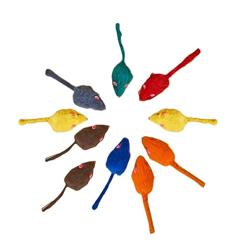 FRCOLOR 10 Stück Packung Zubehör Für Katzenspielzeug Scrump Plüsch Plüschtiere Spielzeug Für Haustiere Hündchenspielzeug Kleines Hundespielzeug Welpenspielzeug Gefälschte Singen FRCOLOR 10 Stück Packung Zubehör Für Katzenspielzeug Scrump Plüsch Plüschtiere Spielzeug Für Haustiere Hündchenspielzeug Kleines Hundespielzeug Welpenspielzeug Gefälschte Singen von FRCOLOR