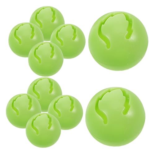 FRCOLOR 10 Stück Teiliges mit Glocke Sicheres Robustes Füllmaterial Interaktives Pet Toy Zubehör Fördert Aktivität für Katzen und Kleine Haustiere von FRCOLOR