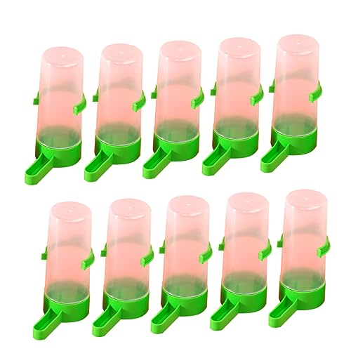 FRCOLOR 10St Wachteltränke automatischer Vogelfutterspender hängendes vogelbad tränkebecken Vogel Fütterer wasserflasche Papageien-Fütterungsbecher tragbarer Feederbecher FRCOLOR 10St Wachteltränke automatischer Vogelfutterspender hängendes vogelbad tränkebecken Vogel Fütterer wasserflasche Papageien-Fütterungsbecher tragbarer Feederbecher von FRCOLOR