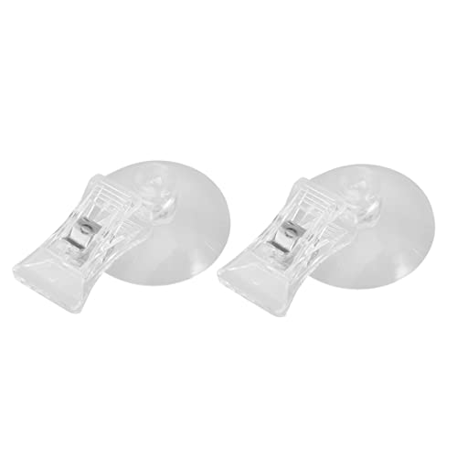 FRCOLOR Aquarium-futterspender-Clips 10 Stück Plastikbecher-Clip für Seetang und Getrocknete Seetangblätter von FRCOLOR
