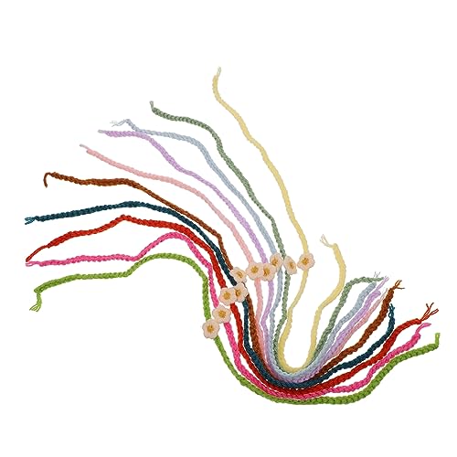 FRCOLOR Kätzchen-welpenhalsband 10 Stück Haustier-id- Für Neugeborene Welpen Kätzchen Identifikation Wolle Stilvolle Blumen-Akzente FRCOLOR Kätzchen-welpenhalsband 10 Stück Haustier-id- Für Neugeborene Welpen Kätzchen Identifikation Wolle Stilvolle Blumen-Akzente von FRCOLOR
