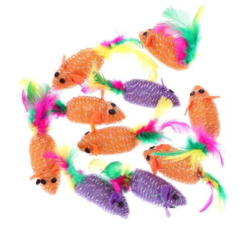 FRCOLOR 10st Katze Katzenminze Spielzeug Katzenschwänze Spielzeug Für Wohnungskatzen Katze Nip Katzenspielzeug Katzen-mäuse-Spielzeug Haustierzubehör Spielzeuge Kätzchen Katzenschwanz FRCOLOR 10st Katze Katzenminze Spielzeug Katzenschwänze Spielzeug Für Wohnungskatzen Katze Nip Katzenspielzeug Katzen-mäuse-Spielzeug Haustierzubehör Spielzeuge Kätzchen Katzenschwanz von FRCOLOR