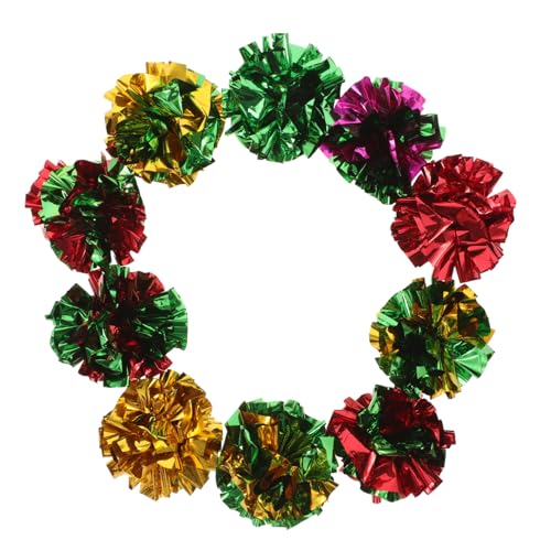 FRCOLOR 10 Stück Papierball Spitzenball Katzenspielzeug Knisterbälle Katzenkratzspielzeug Katzenunterhaltungsspielzeug Glänzendes Katzenspielzeug Katzenminze-Spielzeug FRCOLOR 10 Stück Papierball Spitzenball Katzenspielzeug Knisterbälle Katzenkratzspielzeug Katzenunterhaltungsspielzeug Glänzendes Katzenspielzeug Katzenminze-Spielzeug von FRCOLOR