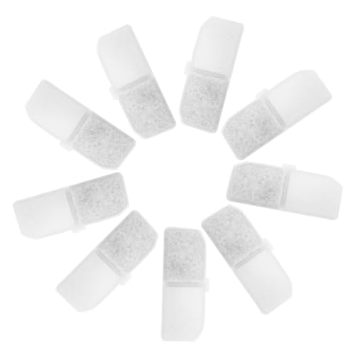 FRCOLOR 10st Wasserspender Filterwatte Filter Für Wasserbrunnen Wasserreinigungsfilter Für Haustiere Ersatzfilter Quadrat Katzen Und Hunde Kokosnussschalen-aktivkohle Mit Hohem Jodgehalt FRCOLOR 10st Wasserspender Filterwatte Filter Für Wasserbrunnen Wasserreinigungsfilter Für Haustiere Ersatzfilter Quadrat Katzen Und Hunde Kokosnussschalen-aktivkohle Mit Hohem Jodgehalt von FRCOLOR