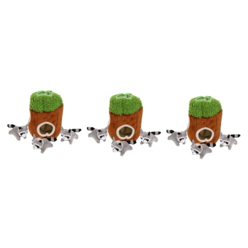 FRCOLOR 3sets Interaktive Quietschende Hundespielzeug Plüsch Hund Kauspielzeug Für Hunde 4 Stücke * 3 FRCOLOR 3sets Interaktive Quietschende Hundespielzeug Plüsch Hund Kauspielzeug Für Hunde 4 Stücke * 3 von FRCOLOR