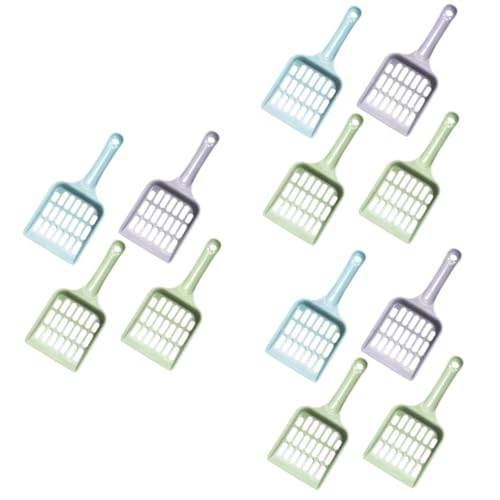 FRCOLOR 12 STK Schaufel für Katzenstreu Poop Scooper katzenstreu Hausmüllschaufel Karassorien Haustier wiederverwendbar Katzenschaufel Wagen Mülleimer Löffel Zubehör Reinigungsschaufel pp FRCOLOR 12 STK Schaufel für Katzenstreu Poop Scooper katzenstreu Hausmüllschaufel Karassorien Haustier wiederverwendbar Katzenschaufel Wagen Mülleimer Löffel Zubehör Reinigungsschaufel pp von FRCOLOR