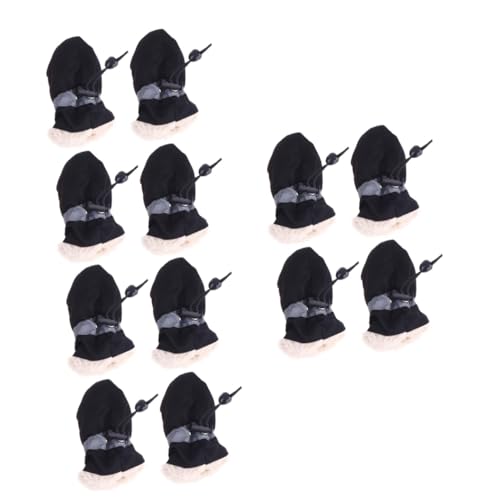 FRCOLOR 12 STK Wasserfeste Schuhe Schwarzer Stiefel Warme Schneehaustierstiefel Große Hundeschuhstiefel Haustierschuhe Für Kleine Hunde Haustier Kurze Stiefel Hundestiefel Chihuahua Mittel FRCOLOR 12 STK Wasserfeste Schuhe Schwarzer Stiefel Warme Schneehaustierstiefel Große Hundeschuhstiefel Haustierschuhe Für Kleine Hunde Haustier Kurze Stiefel Hundestiefel Chihuahua Mittel von FRCOLOR