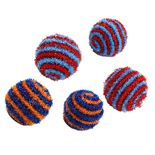 FRCOLOR Spielzeug Für Haustiere 14st Kau Katzenspielzeugbälle Katzenbälle Aus Filz Funkeln Elastisches Katzenseil Aquarium-Bonsai-Baum Teaser-tierbedarf Katze Elastisch Haustier Pet-Ball FRCOLOR Spielzeug Für Haustiere 14st Kau Katzenspielzeugbälle Katzenbälle Aus Filz Funkeln Elastisches Katzenseil Aquarium-Bonsai-Baum Teaser-tierbedarf Katze Elastisch Haustier Pet-Ball von FRCOLOR