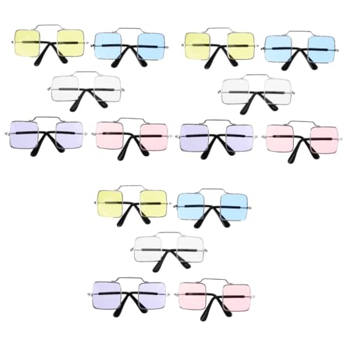 FRCOLOR 15 STK Muschispielzeug Outdoor-hundespielzeug Retro-Spielzeug Sonnenbrille Mit Sonnenschutz -Ornament Katzenkostüme Lustige Katzenbrille Lustige Spoof-Brille Schmücken Foto FRCOLOR 15 STK Muschispielzeug Outdoor-hundespielzeug Retro-Spielzeug Sonnenbrille Mit Sonnenschutz -Ornament Katzenkostüme Lustige Katzenbrille Lustige Spoof-Brille Schmücken Foto von FRCOLOR