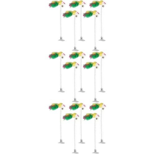 FRCOLOR 15stücke Interaktive Frühlings-plüschmaus Spielzeug Für Katzen Katzentraining Teaser Spielzeuge Vielseitige Haustierbedarf Zufälliger Stil FRCOLOR 15stücke Interaktive Frühlings-plüschmaus Spielzeug Für Katzen Katzentraining Teaser Spielzeuge Vielseitige Haustierbedarf Zufälliger Stil von FRCOLOR