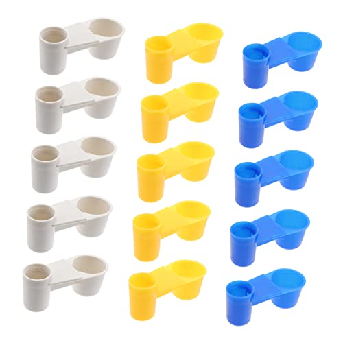 FRCOLOR 15St Brieftauben-Wasserführer vogelfutterspender vogelfutterhäuschen Futterspender für Vogelkäfige Wachtel Wassergläser Trink Gläser Futternapf für Tauben Vögel tränken FRCOLOR 15St Brieftauben-Wasserführer vogelfutterspender vogelfutterhäuschen Futterspender für Vogelkäfige Wachtel Wassergläser Trink Gläser Futternapf für Tauben Vögel tränken von FRCOLOR