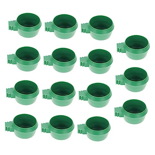FRCOLOR 15stücke Teiliges Vogelfutter Futterschalen Für Vögel Futternapf Futter Und Wasserschale Für Papageien Für Käfige Und Tägliche Fütterung FRCOLOR 15stücke Teiliges Vogelfutter Futterschalen Für Vögel Futternapf Futter Und Wasserschale Für Papageien Für Käfige Und Tägliche Fütterung von FRCOLOR