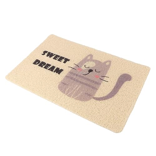 FRCOLOR 1Stk Haustier Katzentoilette tierkissen katzenklo vorlegematte Katzenstreu Fangmatte Katzenklo Fangmatte Katzenstreumatte Futtermatte für Hundefutter Kissenmatte für Haustiere groß FRCOLOR 1Stk Haustier Katzentoilette tierkissen katzenklo vorlegematte Katzenstreu Fangmatte Katzenklo Fangmatte Katzenstreumatte Futtermatte für Hundefutter Kissenmatte für Haustiere groß von FRCOLOR