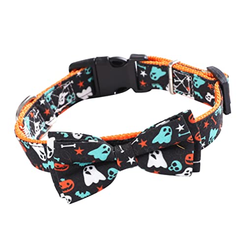 FRCOLOR 1stück Halloween Mit Schwarzem Design Verstellbares Und Komfortables Hundehalsband Für Hunde Und Für Halloween-Partys Und Outdoor-aktivitäten FRCOLOR 1stück Halloween Mit Schwarzem Design Verstellbares Und Komfortables Hundehalsband Für Hunde Und Für Halloween-Partys Und Outdoor-aktivitäten von FRCOLOR