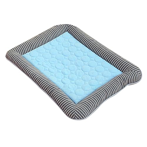 FRCOLOR 1stück Kühlmatte Für Haustiere Sommerliche Kühle Liegefläche Für Katzen Und Hunde Aus Atmungsaktivem Material rutschfest Für Sofa Bett Und Auto Blau FRCOLOR 1stück Kühlmatte Für Haustiere Sommerliche Kühle Liegefläche Für Katzen Und Hunde Aus Atmungsaktivem Material rutschfest Für Sofa Bett Und Auto Blau von FRCOLOR