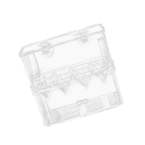 FRCOLOR 1Stk Luke Box Ovipositor Aquarium Aquarien-Inkubator Eingewöhnungsnetz Inkubator für Babyfische Zuchtnetz für Aquarien Brut zucht inkubator braten Zuchtbox Terrarium Plastik Weiß von FRCOLOR