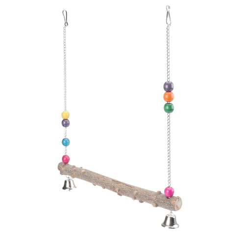 FRCOLOR Papagei Kauspielzeug Holzschaukel Vogel Spielzeug Haustier Schaukel Spielzeug Für Übung FRCOLOR Papagei Kauspielzeug Holzschaukel Vogel Spielzeug Haustier Schaukel Spielzeug Für Übung von FRCOLOR
