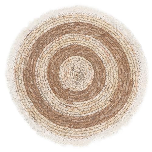 FRCOLOR Stil Kätzchen Schüssel Matte Komfortable Atmungsaktive Katzenstreu Pad Natürliche Mais Hand Gewebt Haustier Lieferungen Welpen Matte von FRCOLOR