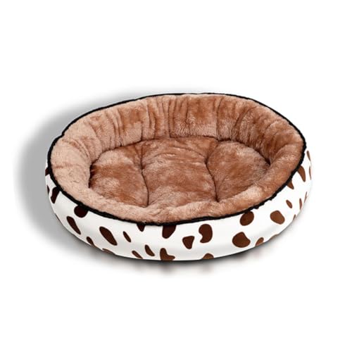 FRCOLOR 1Stk rundes katzenbett waschbares hundebett Kühlkiste Welpe hundebetten Haustierprodukte Sommer schlafmatte Zwinger Hündchen Kühlbox Kühlkissen Sommer pad Weiß von FRCOLOR