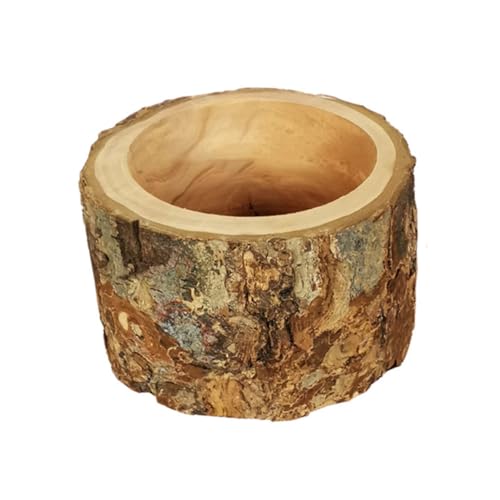 FRCOLOR Futternapf Für Haustiere Futternapf Aus Holz Für Hamster Haustiere Sicheres Material Zufällige Farbe von FRCOLOR