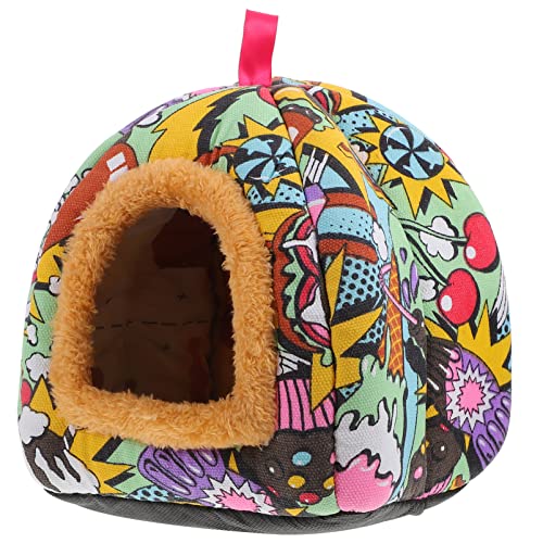 FRCOLOR 1Stk Haustiernest Wintersackkäfig Haustier-Schlafbett Hamster Nest Pet Nest Schlafsack Haustierbetthaus Hamsterhausbett warm halten Haustier Vogel Haustierhaus Plüsch FRCOLOR 1Stk Haustiernest Wintersackkäfig Haustier-Schlafbett Hamster Nest Pet Nest Schlafsack Haustierbetthaus Hamsterhausbett warm halten Haustier Vogel Haustierhaus Plüsch von FRCOLOR