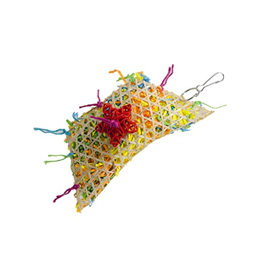 FRCOLOR 1 Stück Ausgewähltes Papageienspielzeug Vogelbeißspielzeug Für Nymphensittiche Sittiche Papageien Vögel Kauabenteuer Käfig-hängezubehör Zufällige Farbe FRCOLOR 1 Stück Ausgewähltes Papageienspielzeug Vogelbeißspielzeug Für Nymphensittiche Sittiche Papageien Vögel Kauabenteuer Käfig-hängezubehör Zufällige Farbe von FRCOLOR