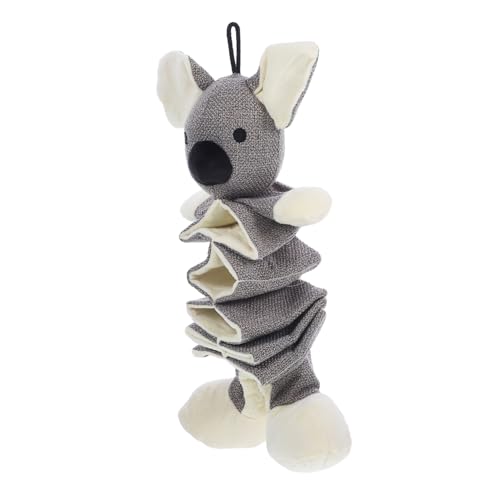 FRCOLOR 1pc Plüsch Quietschendes Hundespielzeug Kauspielzeug Für Hunde Leckerli Spielzeug Plüschspielzeug Sound Biss Widerstand Hund Zahnungsspielzeug von FRCOLOR