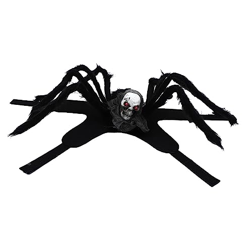 FRCOLOR 1Stk Spinnengeschirr für Haustiere Halloween-Haustierkostüm Skelett Kostüm Welpengeschirr Kleider Spinnenförmiges Haustierkostüm verstellbare hundekleidung einstellbar Gurt Zubehör von FRCOLOR