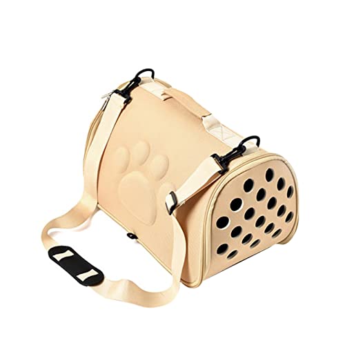 FRCOLOR Haustier-Rucksack Stilvolle Eva-haustiertragetasche Umhängetasche Für Haustiere Atmungsaktive Umhängetasche Für Haustiere Haustierbedarf Haustierträger Gold von FRCOLOR