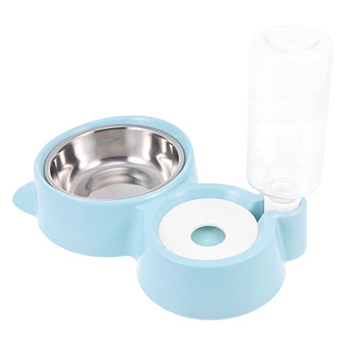 FRCOLOR Haustierfütterung Trinkset Edelstahlschüssel Wasserzufuhr Auto Dispenser für Hunde Katzen FRCOLOR Haustierfütterung Trinkset Edelstahlschüssel Wasserzufuhr Auto Dispenser für Hunde Katzen von FRCOLOR