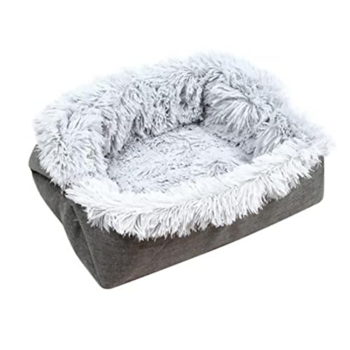 FRCOLOR Katzenbett Und Kuschelkissen Winter-warm Katzenmatte Weiches Plüsch-tierbett Für Katzen Und Kleine Hunde Für Drinnen Gemütlicher Schlafplatz Und Stilvolle Wohnraumdekoration FRCOLOR Katzenbett Und Kuschelkissen Winter-warm Katzenmatte Weiches Plüsch-tierbett Für Katzen Und Kleine Hunde Für Drinnen Gemütlicher Schlafplatz Und Stilvolle Wohnraumdekoration von FRCOLOR