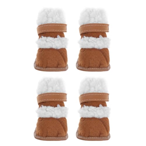 FRCOLOR 2 Paar Haustier Schnee Stiefel Hund Stiefel Pfoten Schutz Chihuahua Welpen Skid Schuhe Wärme FRCOLOR 2 Paar Haustier Schnee Stiefel Hund Stiefel Pfoten Schutz Chihuahua Welpen Skid Schuhe Wärme von FRCOLOR
