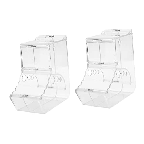 FRCOLOR 2stücke Kreativer Hamster Futterspender Transparente Drehschüssel Aus Lebensmittelechtem Für Kleintiere Automatischer Futterautomat Für Hamster Eichhörnchen Und Mehr FRCOLOR 2stücke Kreativer Hamster Futterspender Transparente Drehschüssel Aus Lebensmittelechtem Für Kleintiere Automatischer Futterautomat Für Hamster Eichhörnchen Und Mehr von FRCOLOR