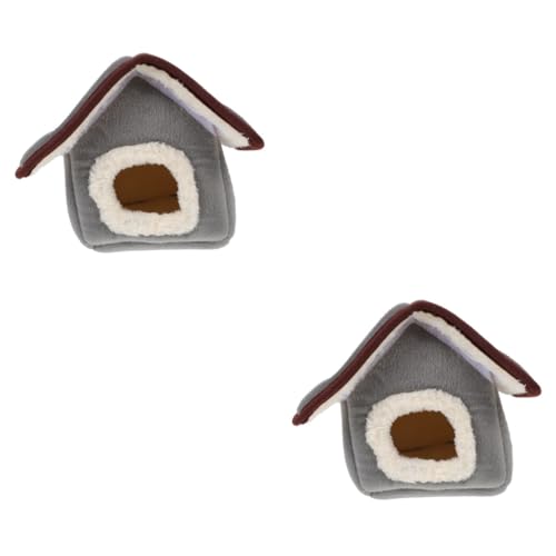 FRCOLOR 2 STK Hamster Winterbaumwollnest Hundesofa Kleine Tiere Baumwolle Kleines Haustier FRCOLOR 2 STK Hamster Winterbaumwollnest Hundesofa Kleine Tiere Baumwolle Kleines Haustier von FRCOLOR
