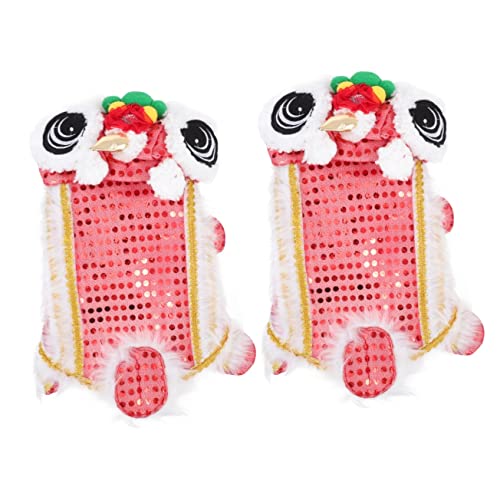 FRCOLOR 2 STK Kleidung Für Haustiere Mädchen-Outfits Pet Neujahr Anzug Süßes Haustierkostüm Haustierzubehör Haustier Kleidung Für Das Neue Jahr Wintermantel Für Hunde Polyester China FRCOLOR 2 STK Kleidung Für Haustiere Mädchen-Outfits Pet Neujahr Anzug Süßes Haustierkostüm Haustierzubehör Haustier Kleidung Für Das Neue Jahr Wintermantel Für Hunde Polyester China von FRCOLOR