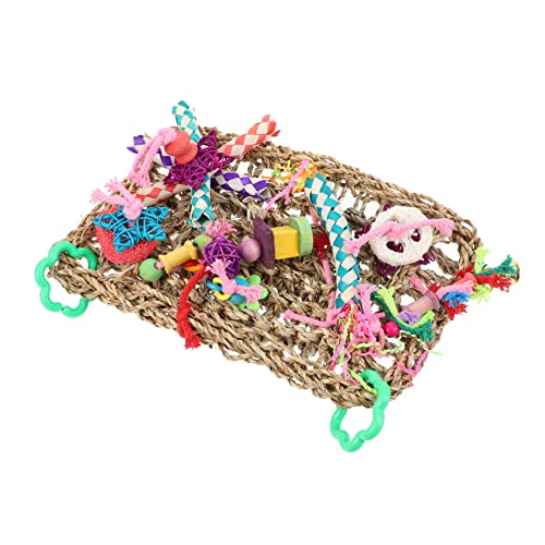FRCOLOR 2 STK Kletternetz für Papageien Zopfzubehör Käfig-Hängemattenschaukel Spielzeug Vogel-Kletternetz Haustier Vögel liefern beissen Papageienkäfig Haustier Vogel hölzern FRCOLOR 2 STK Kletternetz für Papageien Zopfzubehör Käfig-Hängemattenschaukel Spielzeug Vogel-Kletternetz Haustier Vögel liefern beissen Papageienkäfig Haustier Vogel hölzern von FRCOLOR